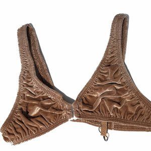 SKIMS Sienna Velvet Bra Size Small
